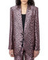 Фото #1 товара Zadig & Voltaire Vegy Jac Leo Blazer Women's