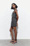 Фото #3 товара Мини-юбка ZARA текстурированная с жаккардовым узором
