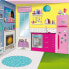 Фото #17 товара Liscianigiochi 76932 Barbie 2-storey villa to build yourself made of cardboard with the original Barbie included