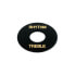 Harley Benton Parts Switch Name Plate Black