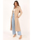 Фото #10 товара Womens Robyn Tie Front Trench Coat