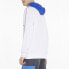 Фото #2 товара Puma Clsx Piped Pullover Hoodie Mens White Casual Outerwear 531705-02