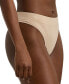 Фото #4 товара Women's Seamless Stretch Jersey Thong Underwear 4L0010