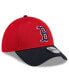 Men's Red Boston Red Sox 2024 Batting Practice 39THIRTY Flex Hat Синий, S/M - фото #2