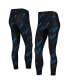 ფოტო #3 პროდუქტის Women's Black Carolina Panthers Breakthrough Allover Print Lounge Leggings