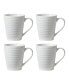 Ridge Mugs, Set Of 4