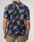 ფოტო #3 პროდუქტის Men's Botanical Print Short Sleeve Shirt