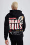 Фото #19 товара Свитшот Defacto Chicago Bulls Boxy Fit