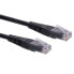 Фото #2 товара ROLINE UTP Patch Cord Cat.6 - black 2m - 2 m - Cat6 - U/UTP (UTP) - RJ-45 - RJ-45