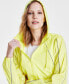 Women's Hooded Packable Zip-Front Jacket, Created for Macy's