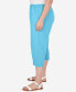 Фото #3 товара Plus Size Summer Breeze Double Gauze Capri Pants