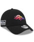 Фото #1 товара Men's Black Denver Broncos 2023 NFL Crucial Catch 9FORTY Adjustable Hat