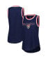 Фото #1 товара Women's Navy Florida Panthers Strategy Tank Top