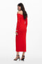 ფოტო #2 პროდუქტის Women's Bardot neckline dress