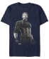 Фото #1 товара Marvel Men's Avengers Infinity War Captain America String Stare Short Sleeve T-Shirt