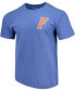 Фото #1 товара Men's Royal Florida Gators Baseball Flag Comfort Colors T-shirt