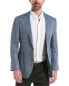 Фото #1 товара Brooks Brothers Classic Fit Linen Suit Jacket Men's