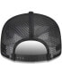 ფოტო #5 პროდუქტის Men's Black Pittsburgh Pirates Scratch Squared Trucker 9FIFTY Snapback Hat