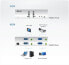 Фото #3 товара ATEN VS0202, VGA, 2 x HDB-15 Male (Blue), 2 x HDB-15 Female (Blue), Metal, Silver, 30 m