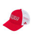 Men's Scarlet Nebraska Huskers Mascot Block Letter Slouch Trucker Adjustable Hat