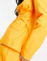 Фото #4 товара Vero Moda x Joann Van Den Herik – Eleganter Blazer in Orange mit seitlichem Korsettdetail, Kombiteil