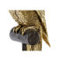 Decorative Figure DKD Home Decor Golden Resin Parrot Tropical (21 x 18 x 79 cm)