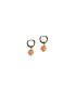 Harvest — Peach Jade stone charm earrings