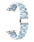 ფოტო #2 პროდუქტის Unisex Claire Light Blue Resin Band for Apple Watch for Size - 42mm, 44mm, 45mm, 49mm