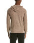 Фото #2 товара Vince Boiled Cashmere Hoodie Men's Beige Xs