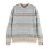 Свитер Scotch & Soda 173052Gradient Stripe 57% Organic Cotton, 43% Cotton Blue Gradiant, XL - фото #2