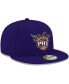 Фото #5 товара Men's Purple Phoenix Suns Official Team Color 59FIFTY Fitted Hat