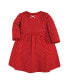 ფოტო #8 პროდუქტის Big Girls Cotton Dresses, Poinsettia Dot
