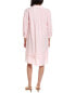 Peserico Linen Midi Dress Women's Pink 40