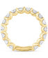 ფოტო #4 პროდუქტის EFFY® Diamond Eternity Band (3 ct. t.w.) in 14k White or Yellow Gold