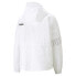 Puma Power Cat Pullover Windbreaker Womens White Casual Athletic Outerwear 67325