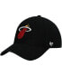 Фото #1 товара Men's Black Miami Heat MVP Legend Adjustable Hat