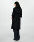 ფოტო #2 პროდუქტის Women's Belt Detail Classic Trench Coat