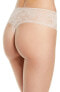 Фото #2 товара Skarlett Blue 290417 Women Floral Lace Thong in Cashmere Underwear, Size Small