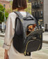 ფოტო #15 პროდუქტის Soft Sided Multi-Entry Collapsible Travel Pet Carrier Backpack With Removable Lining