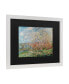 Claude Monet Spring 1880 Matted Framed Art - 20" x 25"