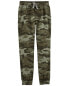 Фото #1 товара Kid Elastic Waist Camo Print Poplin Joggers 7