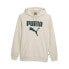 Фото #1 товара Puma Framed Up Logo Hoodie Mens Beige Casual Outerwear 67807387