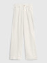 Фото #6 товара High Rise Pleated Wide-Leg Trouser with Washwell