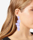 ფოტო #17 პროდუქტის Women's Satin Petal Duster Earrings