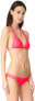 Vitamin A 262763 Women Jaydah Triangle Bikini Top Swimwear Size Large