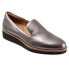 Фото #2 товара Softwalk Westport S2011-033 Womens Gray Leather Slip On Loafer Flats Shoes 5