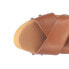 Фото #4 товара Dingo Driftwood Studded Platform Womens Brown Casual Sandals DI849-230