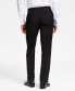 Фото #3 товара Men's Slim-Fit Infinite Stretch Black Tuxedo Suit Pants