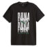 Фото #2 товара Puma Graphic Emblem Training Crew Neck Short Sleeve Athletic T-Shirt Mens Black