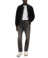 Men's Suede Bomber Jacket